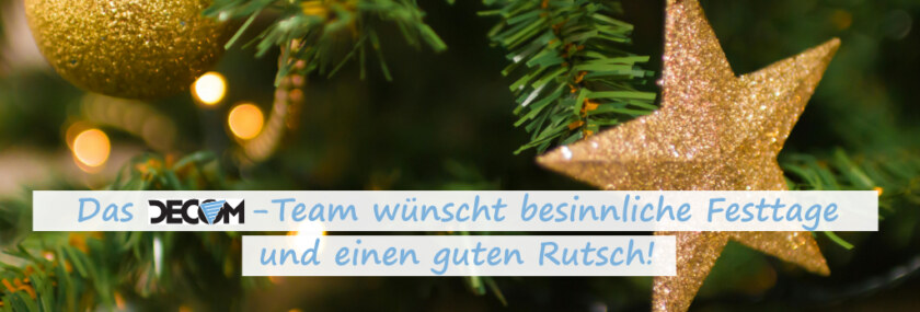 Weihnachtsbild DECOM